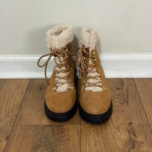 J.Crew Fur-Lined Hiking Boots – Women’s 9.5 – Blokecore Streetwear